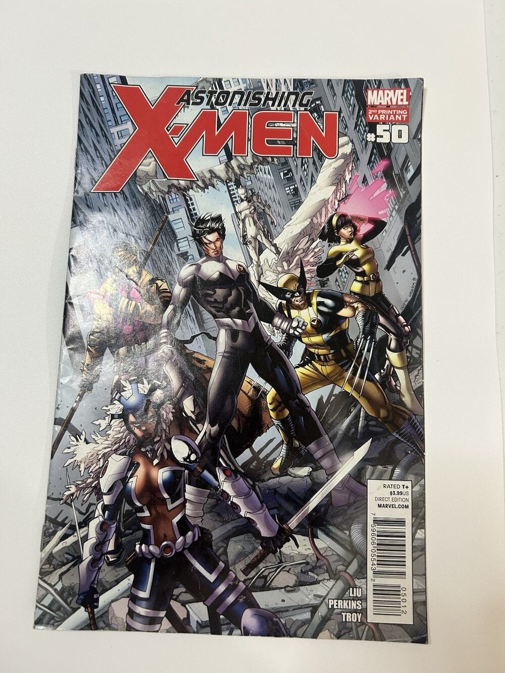 Astonishing X-Men #50 Newsstand Edition Marvel 2012 Wolverine Northstar Comic